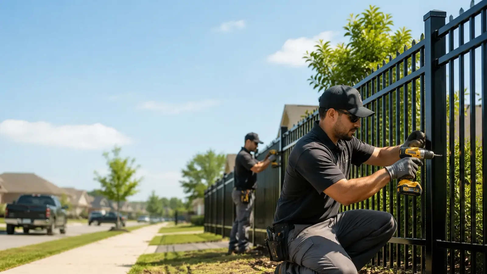 Metal Fence Installation in White Lake, SD